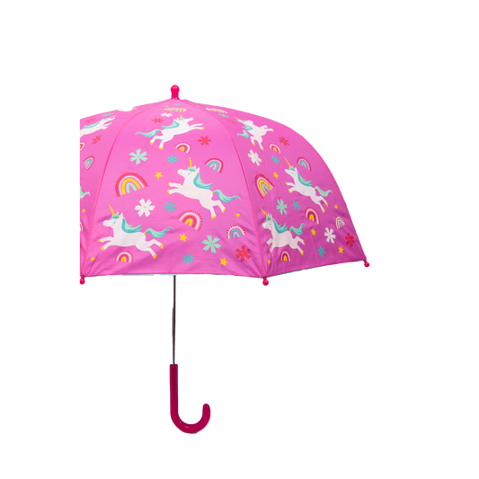 Paraguas Niños Cambia Color Lila - Promo 2025