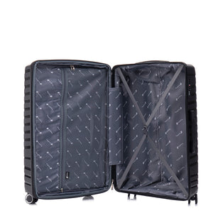 Maleta Kippi Cabina (S) Rígida Ultra Resistente y Expandible Negro