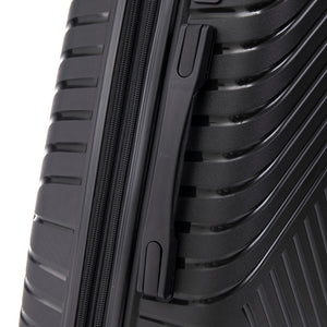 Maleta Kippi Cabina (S) Rígida Ultra Resistente y Expandible Negro
