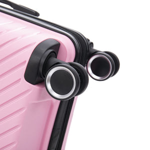 Maleta Kippi Cabina (S) Rígida Ultra Resistente y Expandible Rosado