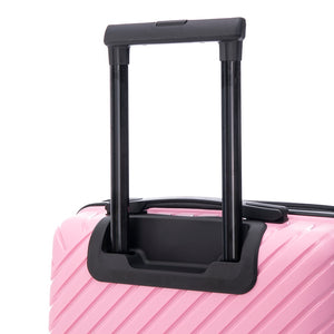 Maleta Kippi Cabina (S) Rígida Ultra Resistente y Expandible Rosado