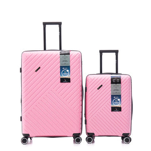 Maleta Kippi Cabina (S) Rígida Ultra Resistente y Expandible Rosado