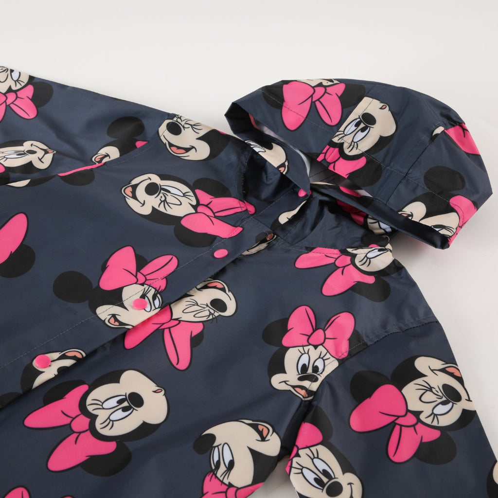 Chaqueta Impermeable Niña Minnie Acero