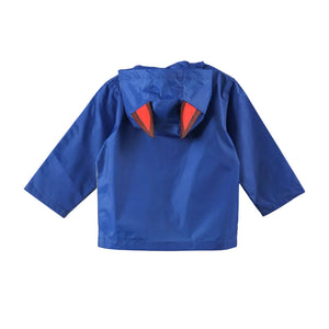 Combo Chase Paw Patrol: Paraguas Boy Azul-Rojo + Chaqueta Impermeable Niño Azul