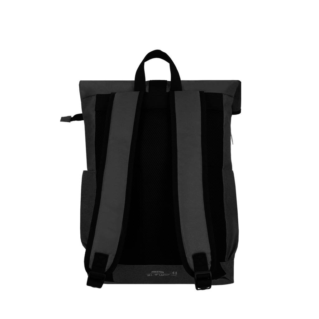 Mochila Saxoline Preston Roll Top Negra 35 L