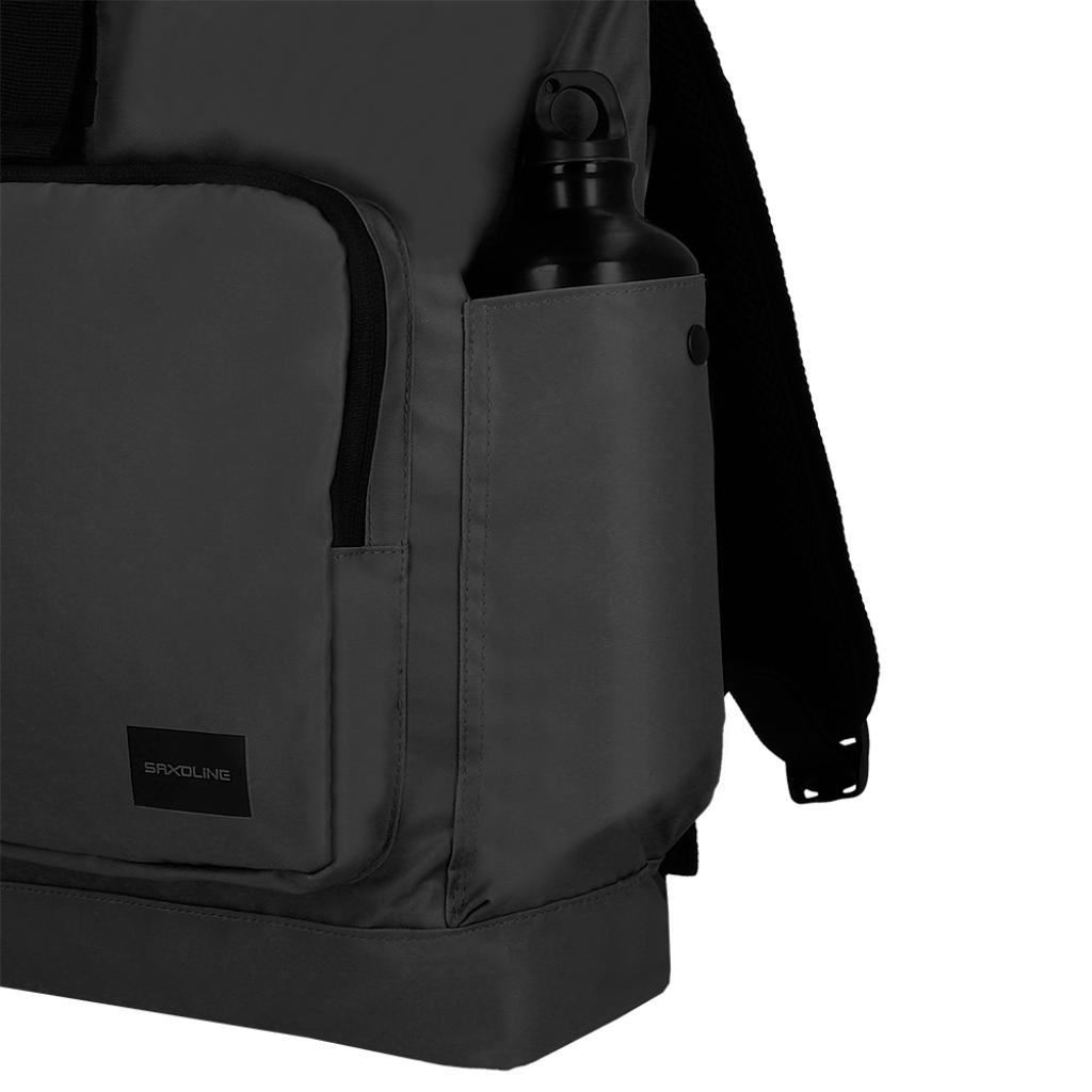 Mochila Saxoline Preston Roll Top Negra 35 L