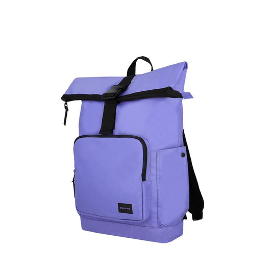 Combo 43% OFF: Mochila Saxoline Preston Violeta 35 L + Toalla de Playa Redonda 150 cm surtido