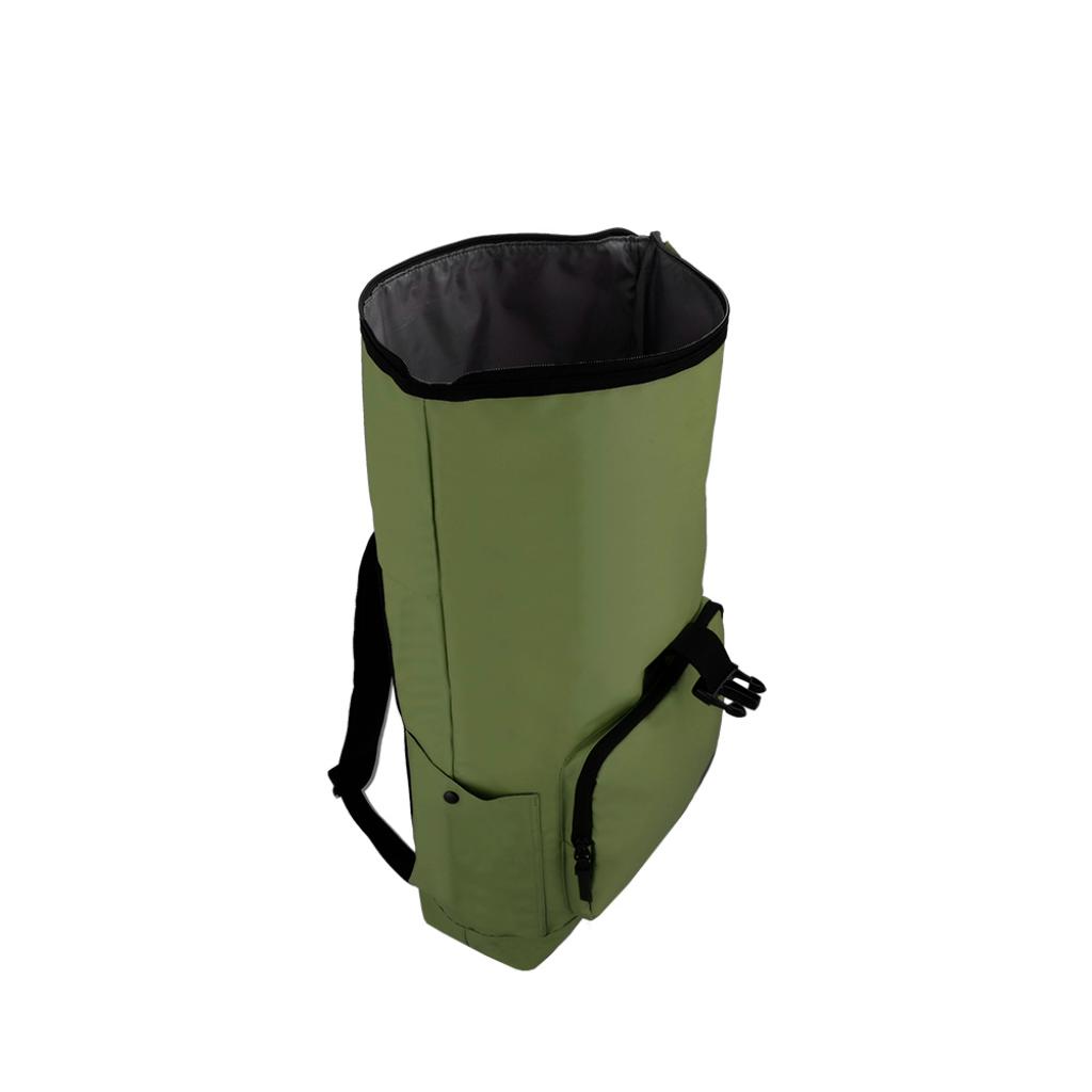 Mochila Saxoline Preston Roll Top Olive Green 35 L