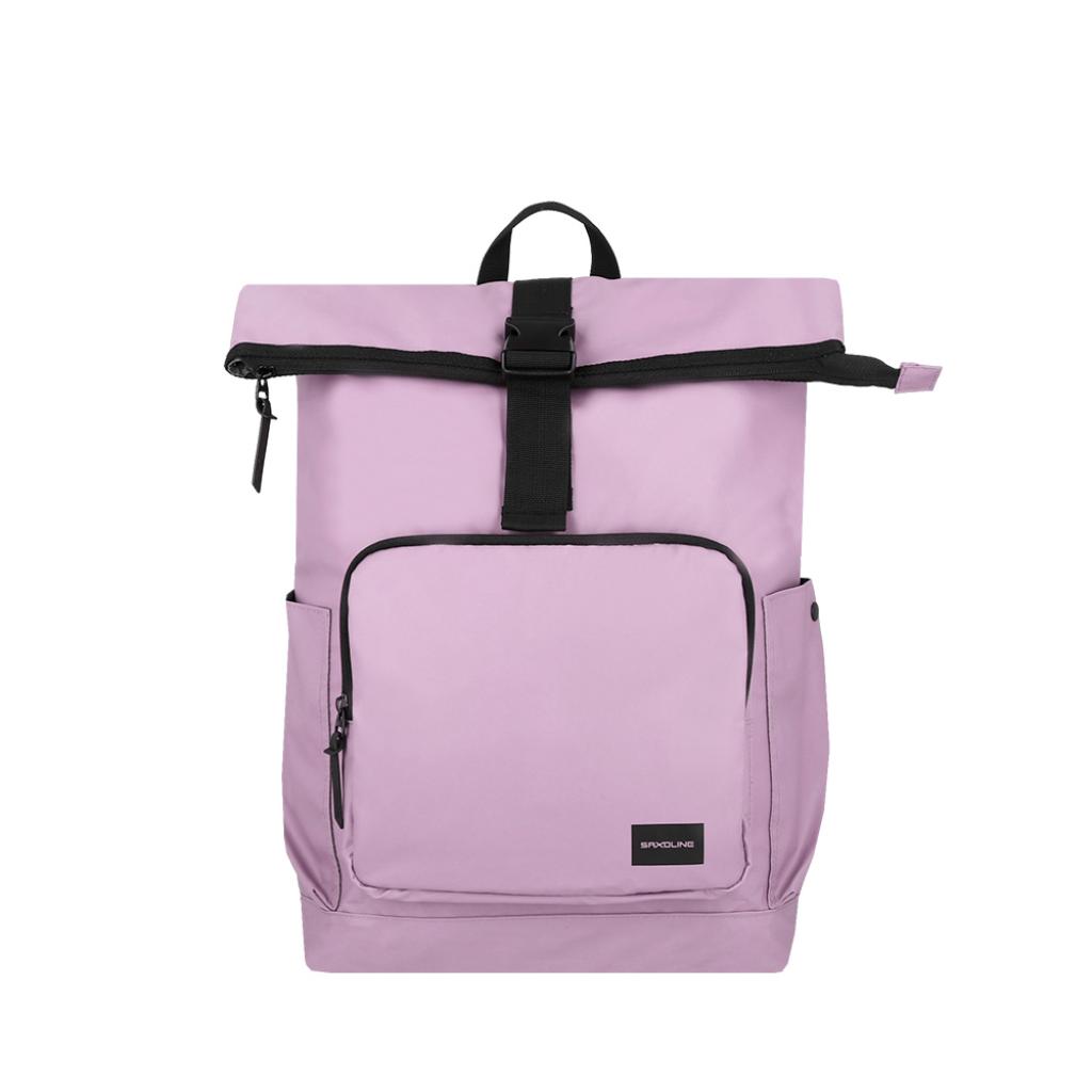 Mochila Saxoline Preston Roll Top Lila 35 L