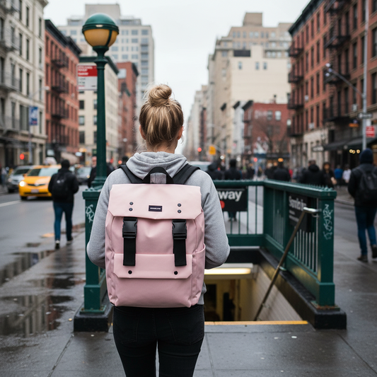 Mochila Saxoline Kate Rosada 19 L