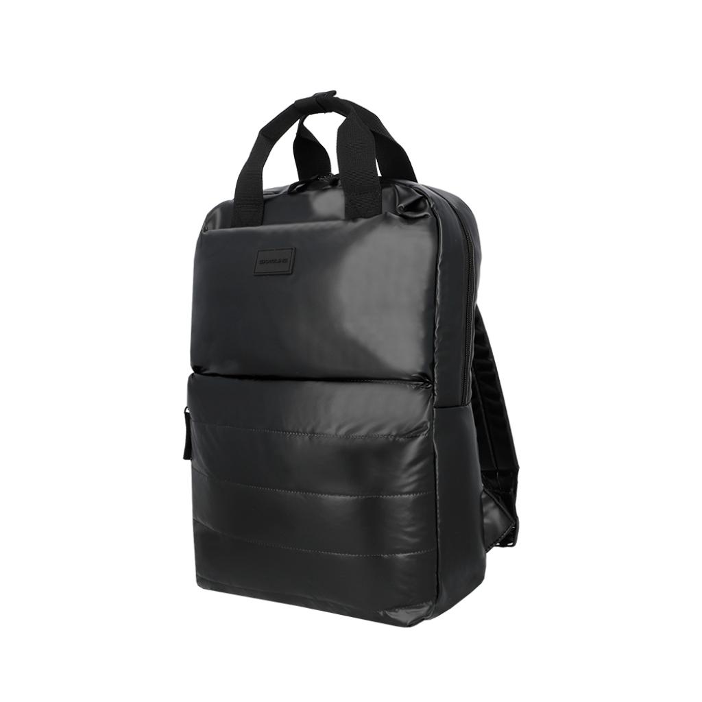 Mochila Puffer Saxoline Camber Negra 18 L
