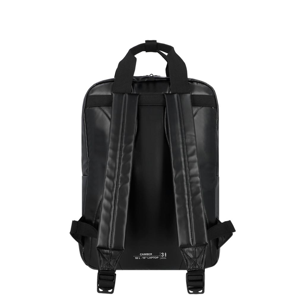 Mochila Puffer Saxoline Camber Negra 18 L