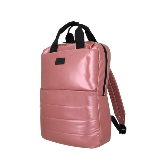 Mochila Puffer Saxoline Camber Rosado 18 L