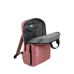 Mochila Puffer Saxoline Camber Rosado 18 L