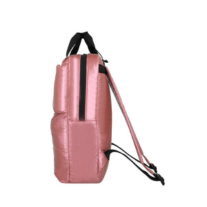 Mochila Puffer Saxoline Camber Rosado 18 L