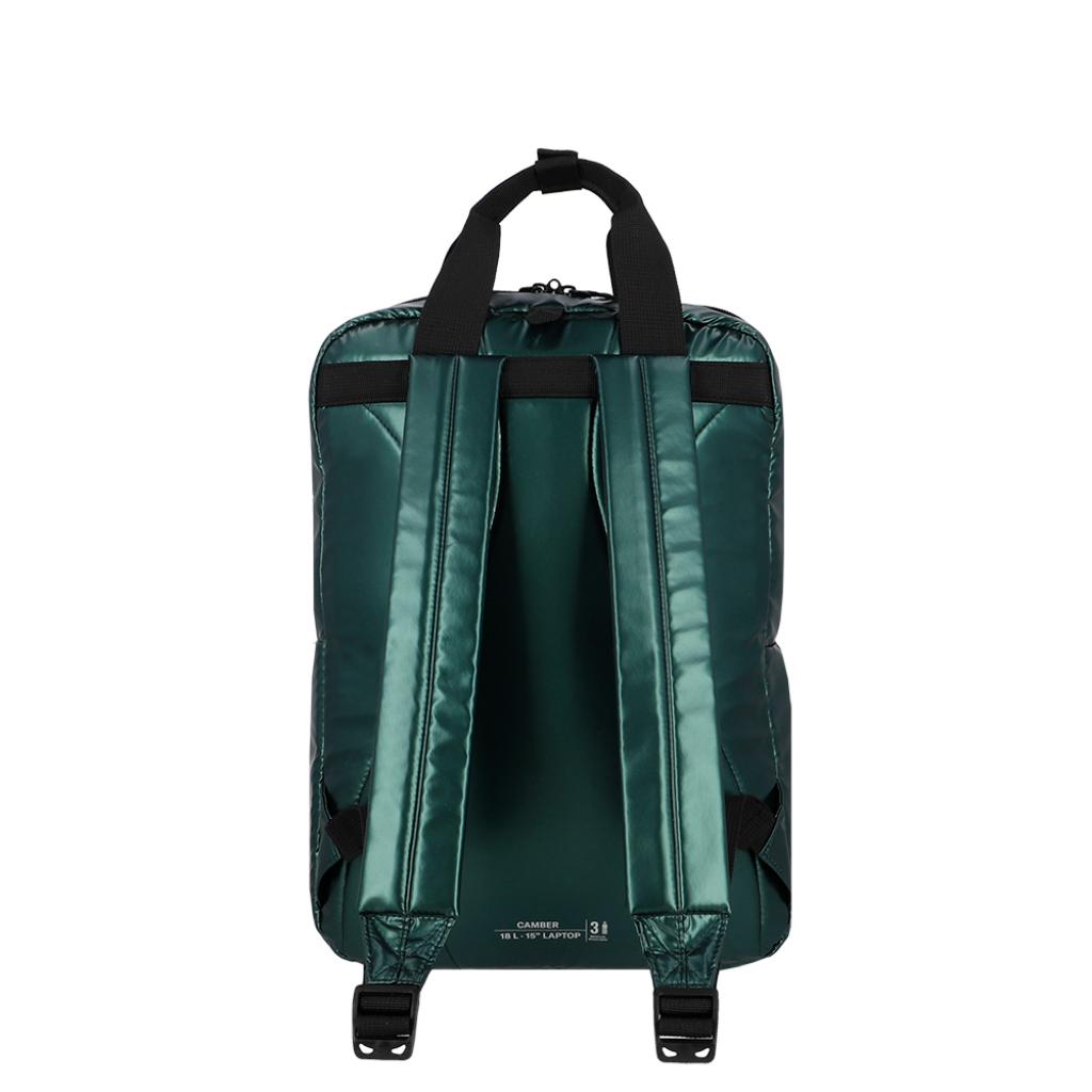 Mochila Puffer Saxoline Camber Verde 18 L