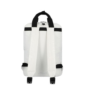 Combo 2 Mochilas Puffer Saxoline Camber 18 L Color Blanca y Negra