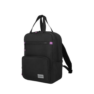 Combo 2 Mochilas Saxoline Collins 20 L Color Negra y Rosada