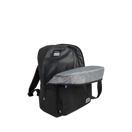 Combo Mochila Saxoline Collins Negra 20 L + Botella de Agua Térmica Buffer 700ml con 4 Tapas