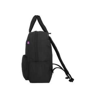 Combo Mochila Saxoline Collins Negra 20 L + Botella de Agua Térmica Buffer 700ml con 4 Tapas