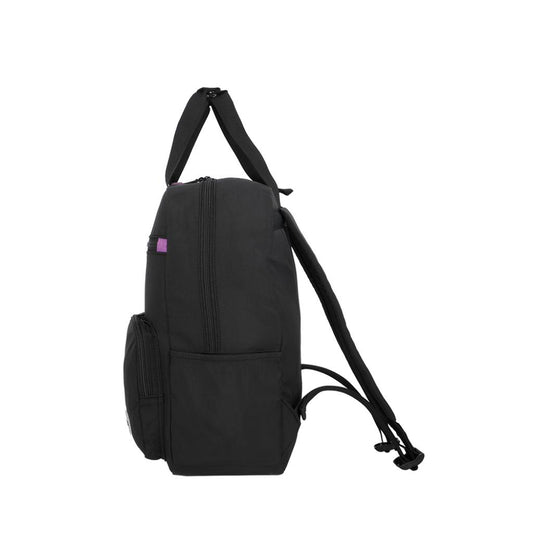 Combo Mochila Saxoline Collins Negra 20 L + Botella de Agua Térmica Buffer 700ml con 4 Tapas
