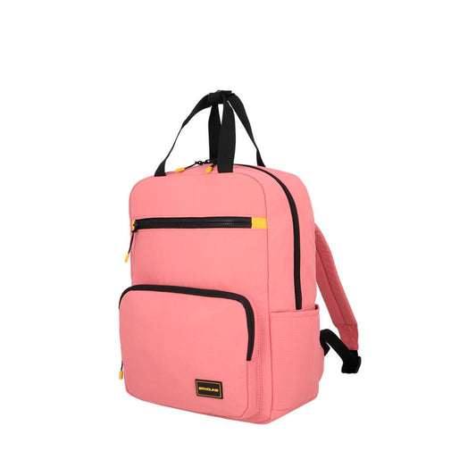 Combo 2 Mochilas Saxoline Collins 20 L Color Negra y Rosada