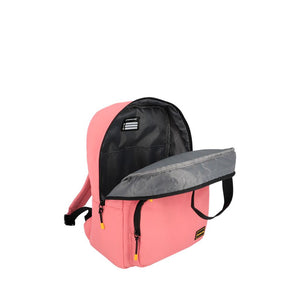 Combo 2 Mochilas Saxoline Collins 20 L Color Negra y Rosada