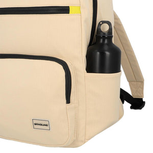 Combo Mochila Saxoline Collins Beige 20 L + Botella Yosemite1 Buffer 700ml Ivory