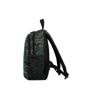 Combo Escolar: Libro Camina Entre Dinosaurios + Mochila Saxoline Homeschool 13L Dino Negra