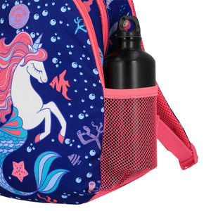 Combo Escolar: Libro Adaptación Animal + Mochila Saxoline Kids 13L Sirena Azul