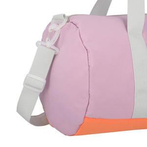 Combo Bolso Duffel 40L - Large. Saxoline Nyla Lila y Botella Plegable Gout 700Ml Negra