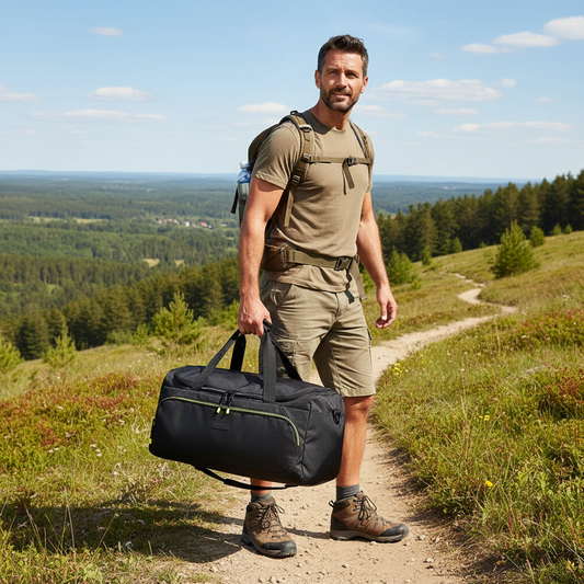 Bolso XL Saxoline Stirling Negro 45 L