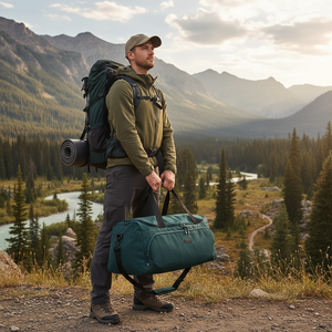 Bolso XL Saxoline Stirling dark green 45 L