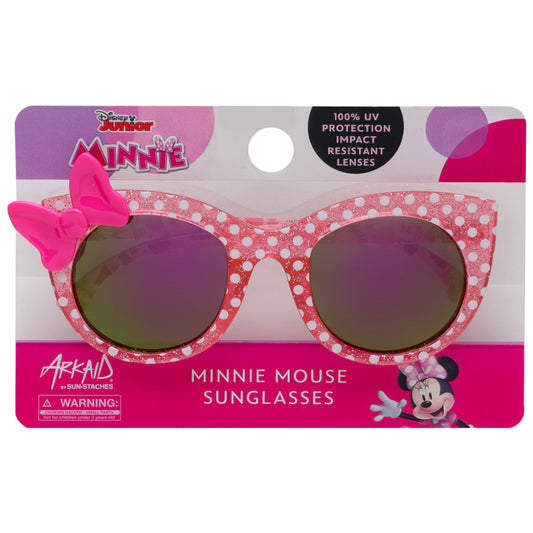 Lentes De Sol Infantil Minnie Glitter