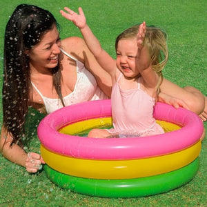 Piscina Inflable Infantil Intex Redonda Tricolor 61 X 22 Cm
