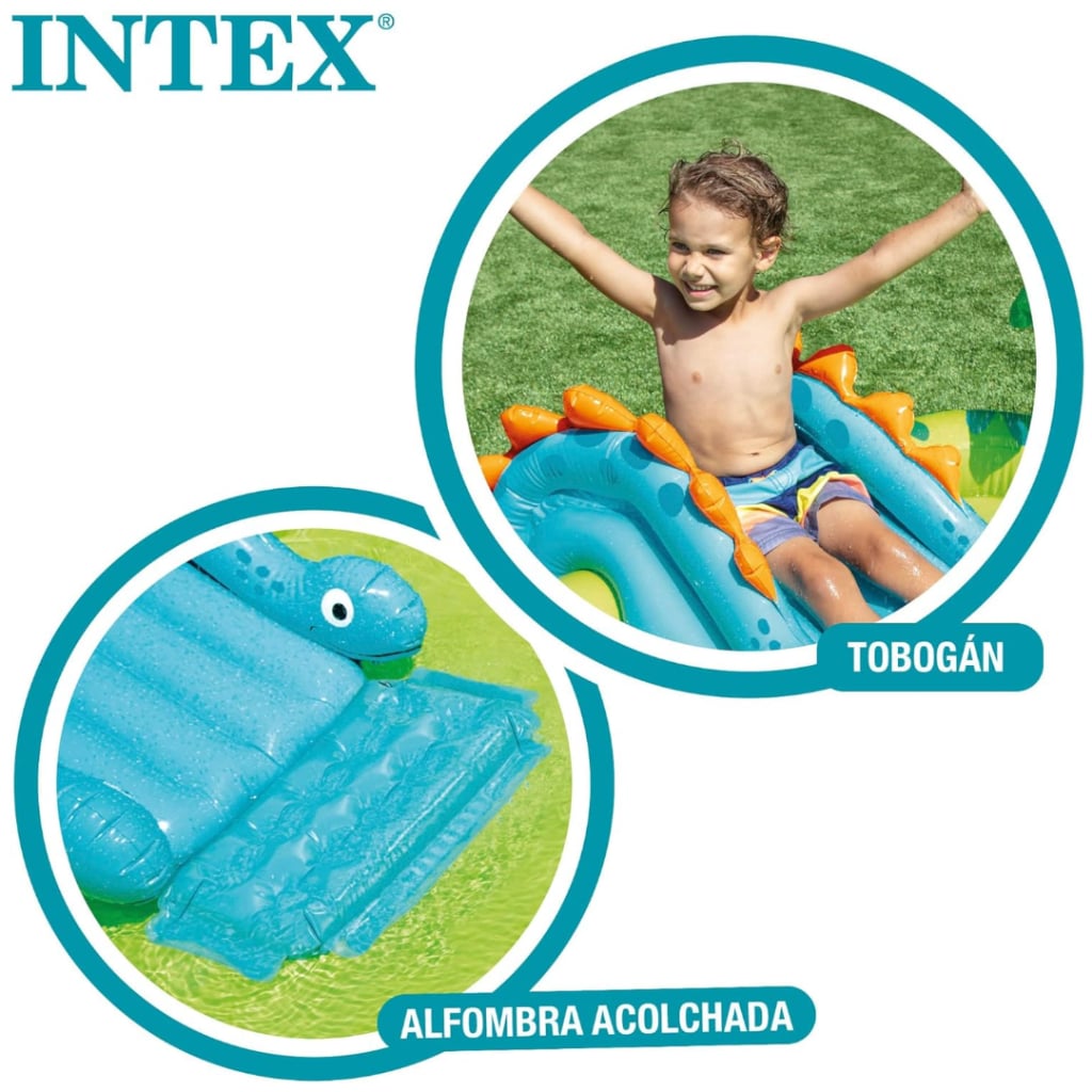Piscina Centro De Juegos Acuáticos Inflable Intex Dinosaurios
