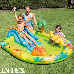 Piscina Centro De Juegos Acuáticos Inflable Intex Dinosaurios