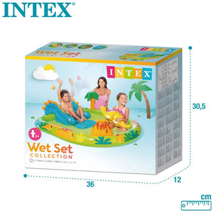 Piscina Centro De Juegos Acuáticos Inflable Intex Dinosaurios