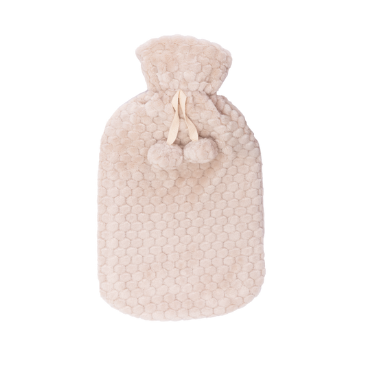 Guatero con Funda Fleece 2Lt Ecru