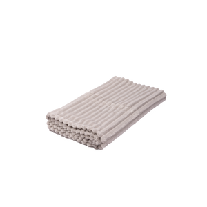 Manta Fleece Stripes 125x150cm Gris