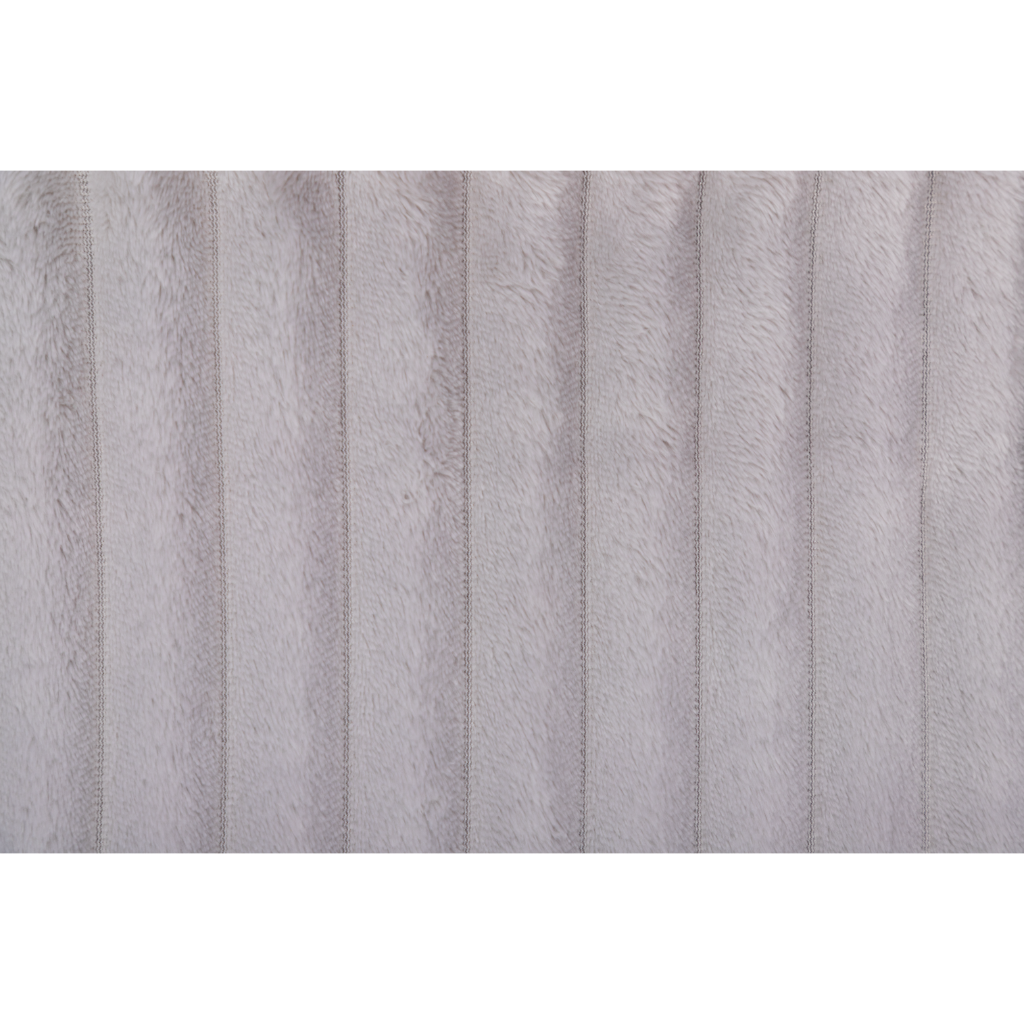 Manta Fleece Stripes 125x150cm Gris