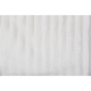 Combo Cubrecama Quilt Reversible 2 Plazas Queen Deluxe Grey + Manta Fleece Stripes 125x150cm Ecru