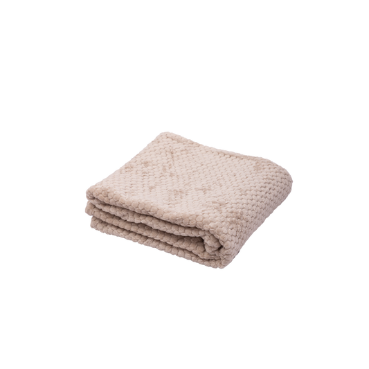 Manta Fleece Panal 125x150cm Beige