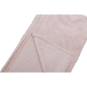 Manta Fleece Panal 125x150cm Beige