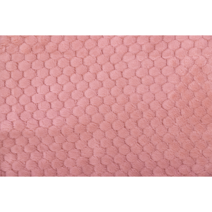 Manta Fleece Panal 125x150cm Rosado