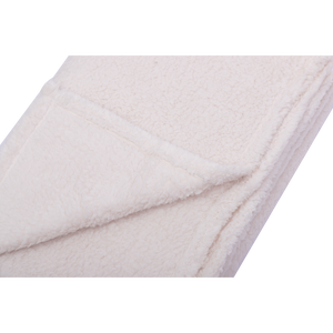 Manta Sherpa 125x150cm Ecru