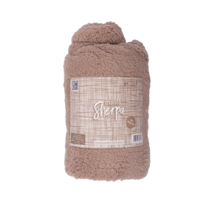 Manta Sherpa 125x150cm Beige