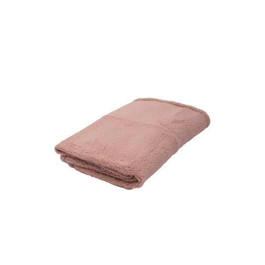 Manta Sherpa 125x150cm Rosado