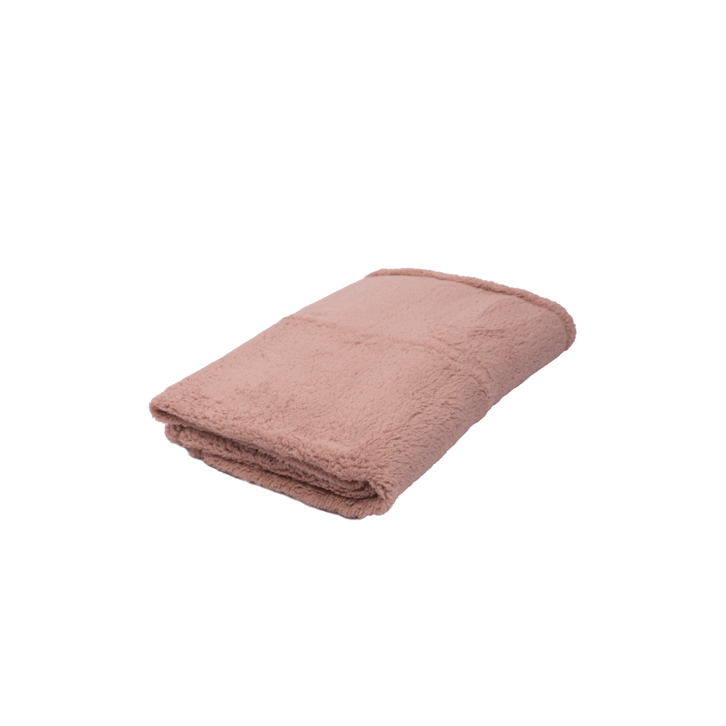 Manta Sherpa 125x150cm Rosado