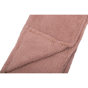 Combo Cubrecama Quilt Reversible 1.5 Plazas Wonder Coral + Manta Sherpa Rosado